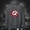 Vampiress Eclipse – Unisex Hoodie Dark Heather (Back)