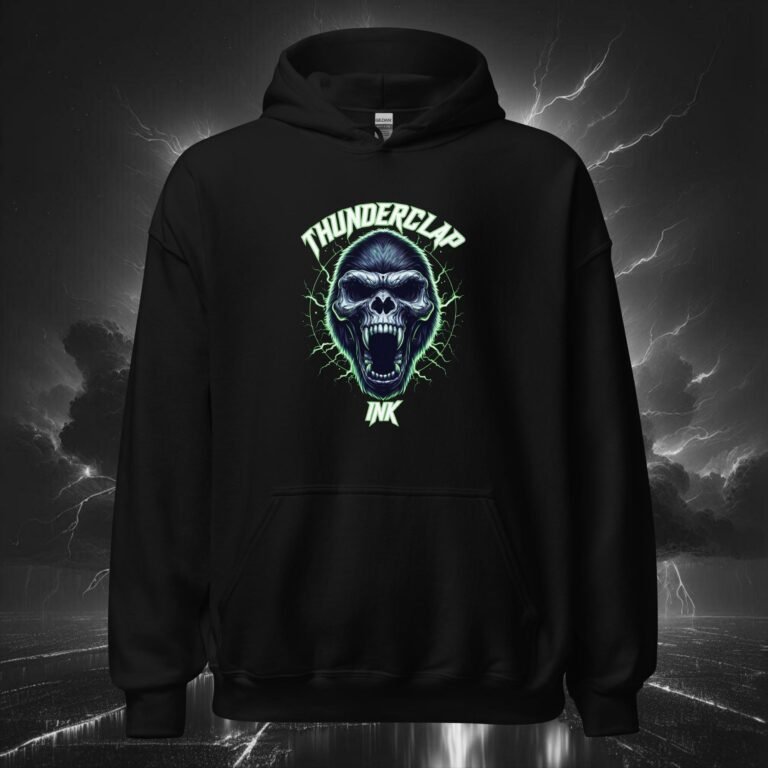 “Plant-Based Power Gorilla” Hoodie