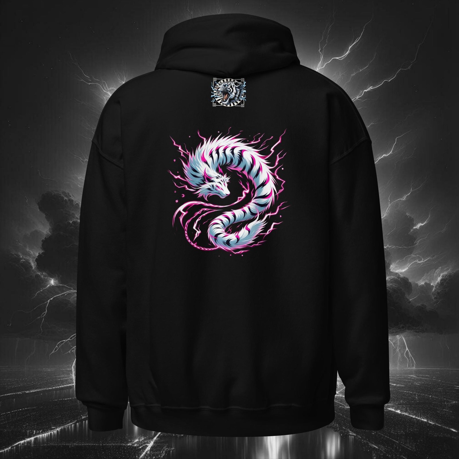 “Pink Roar” Unisex Hoodie - Image 2
