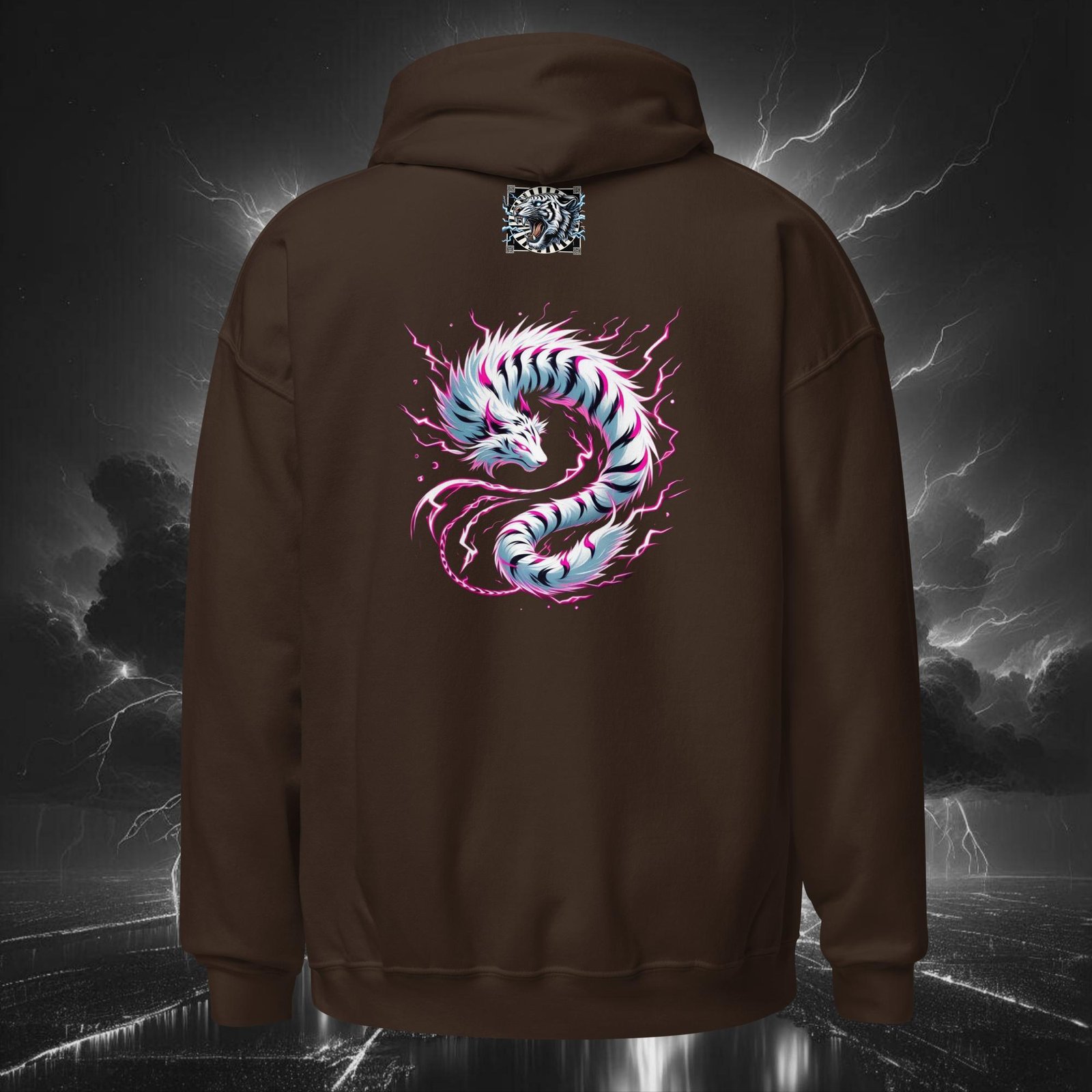 “Pink Roar” Unisex Hoodie - Image 9