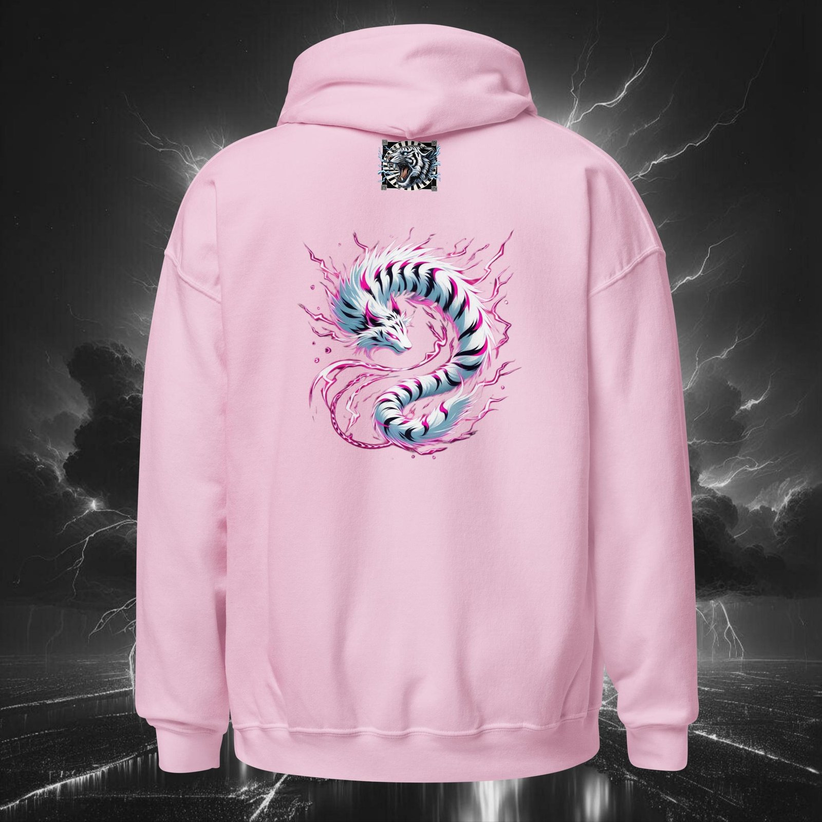 “Pink Roar” Unisex Hoodie - Image 5