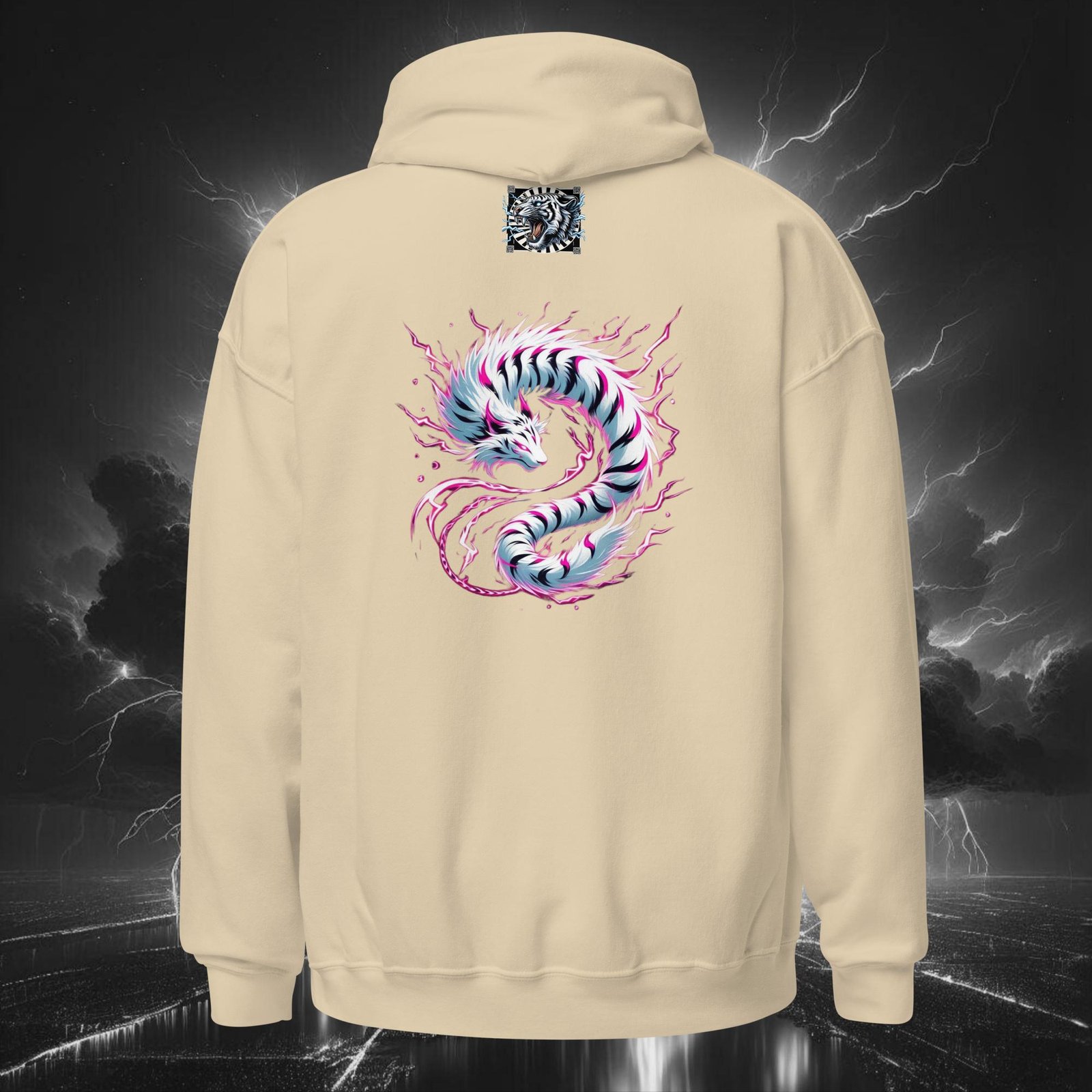 “Pink Roar” Unisex Hoodie - Image 7