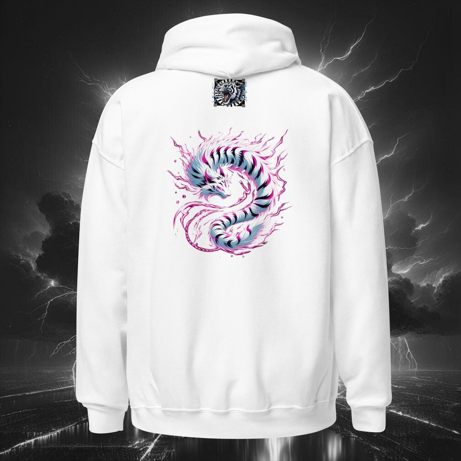 “Pink Roar” Unisex Hoodie - Image 8