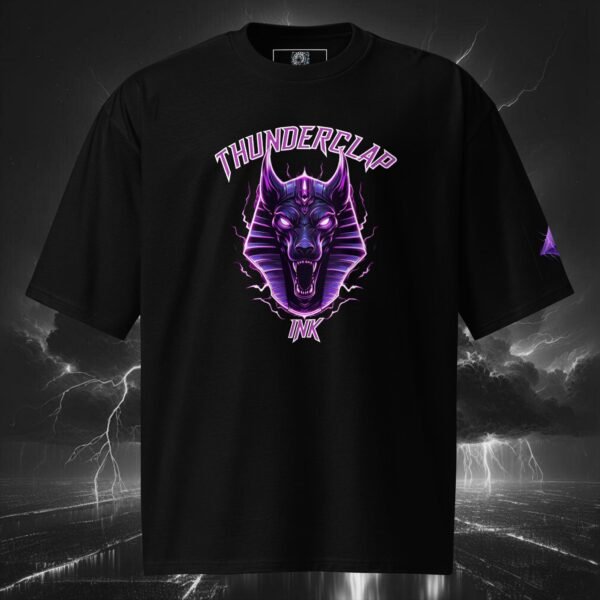 "Anubis Awakened" Unisex Oversized heavyweight T-Shirt