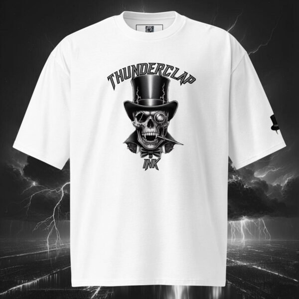 "Vampire’s Timeless Elegance" Unisex Oversized Heavyweight T-Shirt