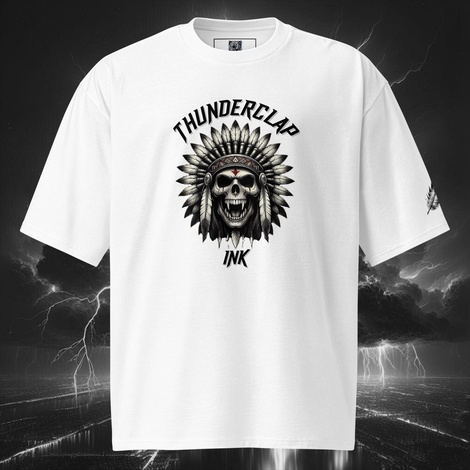 Vampire Mohawk – Unisex Oversized-Heavyweight T-Shirt (Front)