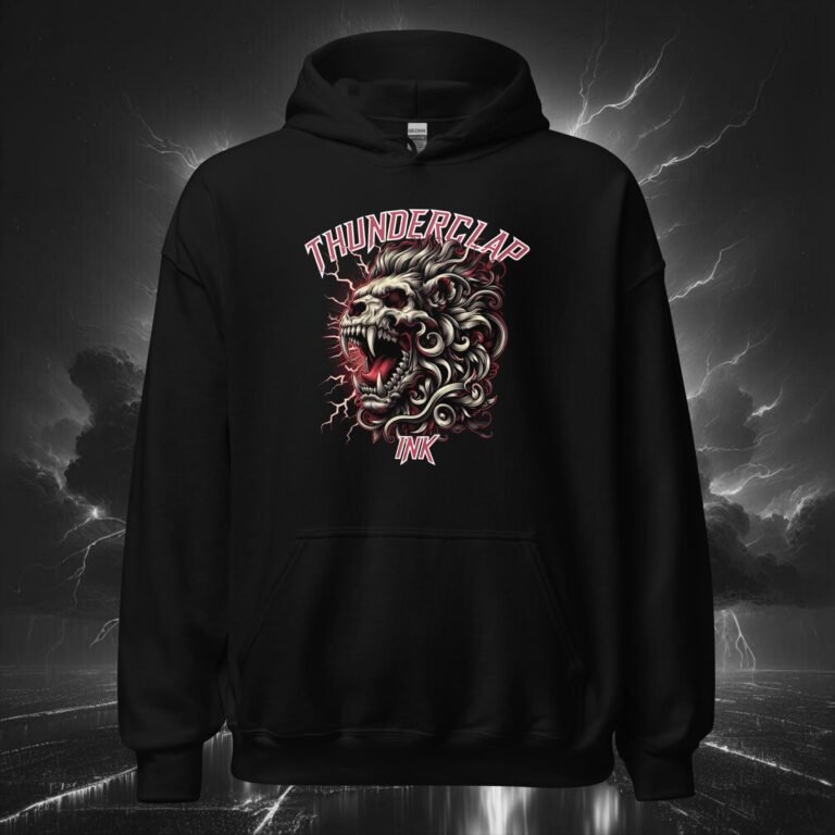 “Inferno Roar Lion” Unisex Hoodie