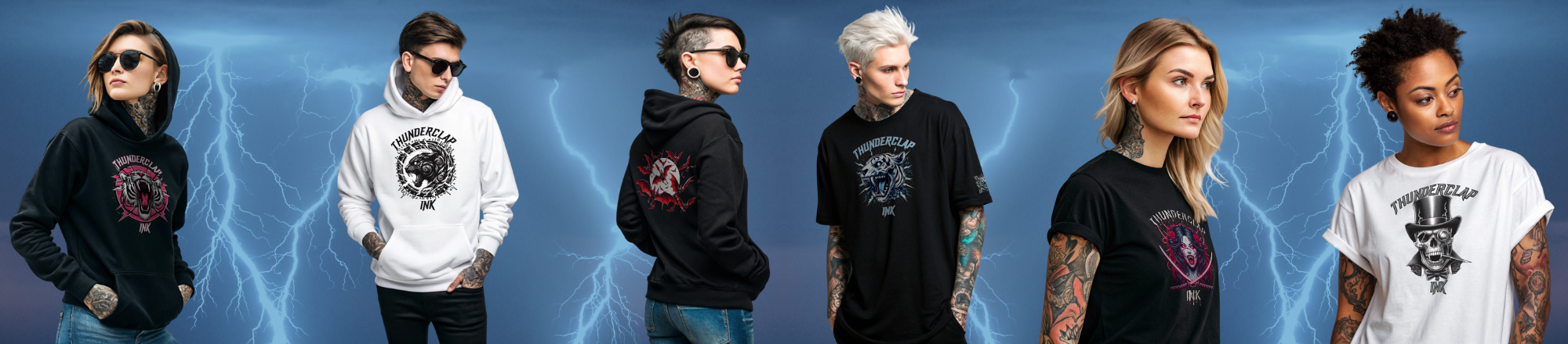 Thunderclap Ink Models Showcase