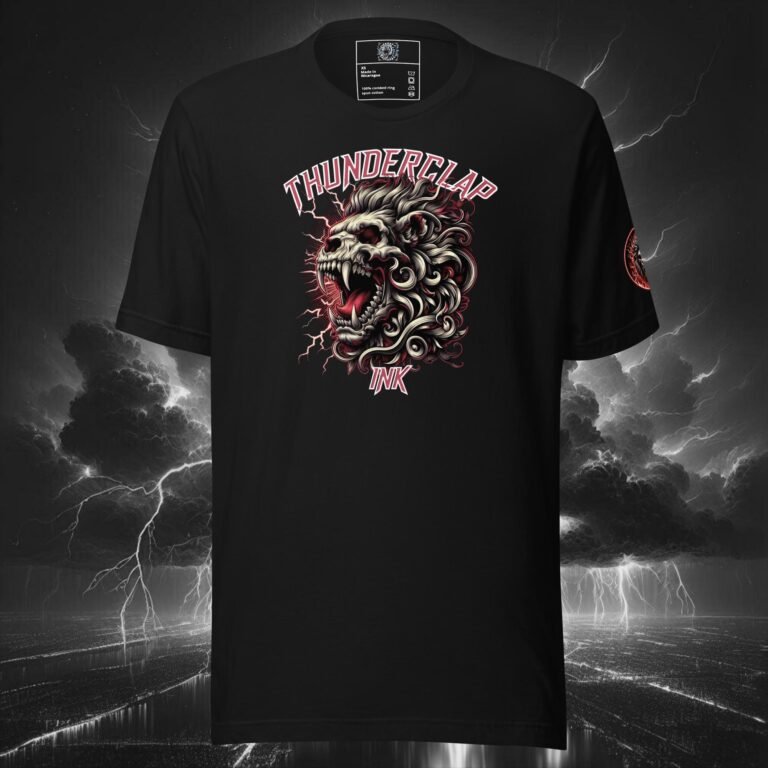 “Inferno Roar Lion” Unisex T-Shirt